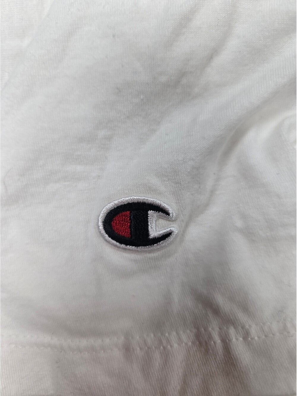 Champion White 'Roll With It' Graphic T-Shirt Medium - Picture 4 of 7